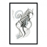 "Onwards And Upwards" Available as an unframed Limited Edition Print of 150 in three different sizes.
