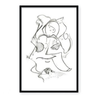 "Upside Down Rested" Available as an unframed Limited Edition Print of 150 in three different sizes.