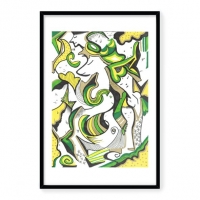 24 x 36" Inch Framed Print"Dare To Dream"