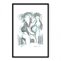 Limited Edition 24 x 36" Inch Framed Print "Rebirth"