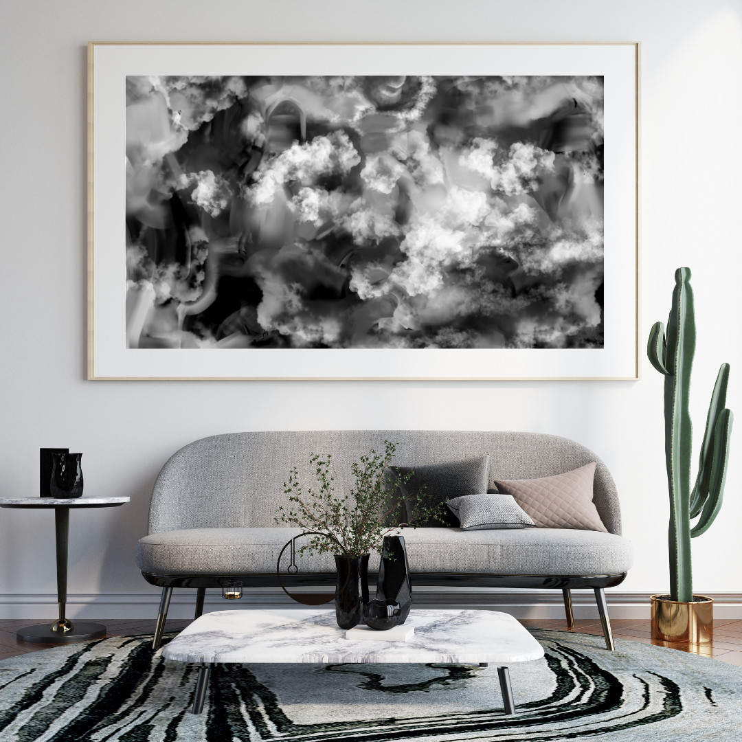 "In the clouds I see"